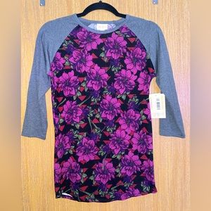 💜 NEW💜 with tags XXS LulaRoe Randy tee